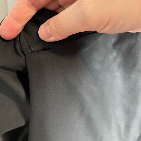 Coach jacket black size medium zip up mens - Picture 6 of 8